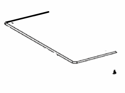 Toyota 64922-04020 WEATHERSTRIP, TONNEAU Cover