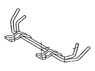 2015 Toyota Tacoma Oil Cooler Hose - 32907-04050