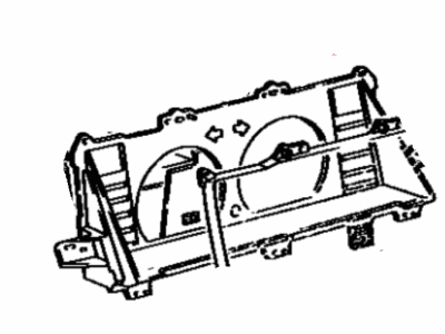 Toyota 83133-1A110 Plate, Combination Meter