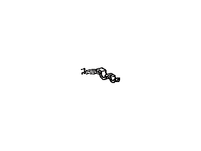 Toyota 88718-01030 Clamp, Piping