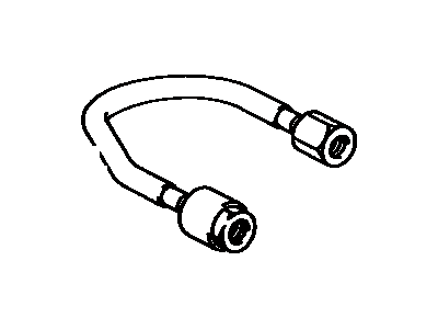 Toyota 23091-16010 Hose, Fuel Pump