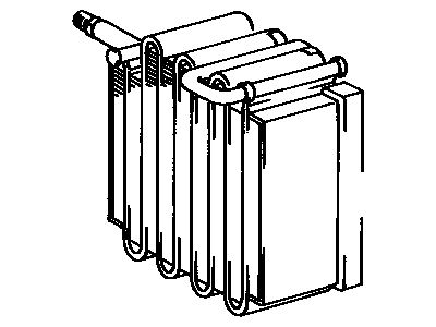 Toyota 88501-01011 EVAPORATOR Sub-Assembly, Cooler