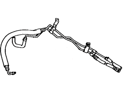 Toyota 44410-02020 Tube Assy, Pressure Feed