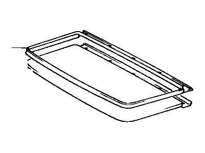 Toyota 63201-12080 Panel Sub-Assembly, Sliding Roof Or Removable Roof