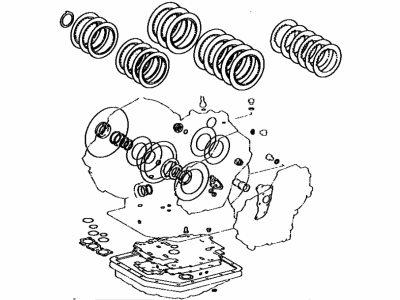 1988 Toyota Corolla Automatic Transmission Overhaul Kit - 04352-02010