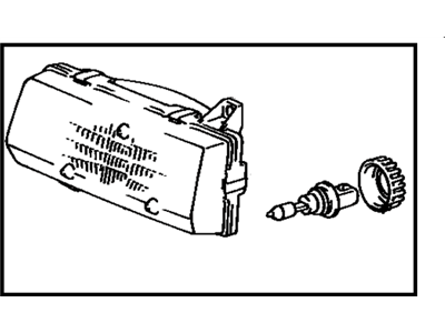 1988 Toyota Corolla Headlight - 81170-02010