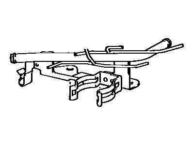 Toyota 25691-16111 Bracket, EGR Vacuum Modulator