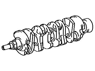 Toyota 13401-16010 CRANKSHAFT