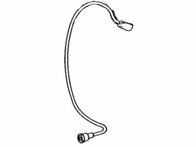 Toyota 90080-91014 Coil Resistive Cord 90080-91014 Toyota Coil Resistive Cord Illustration 1 of 1