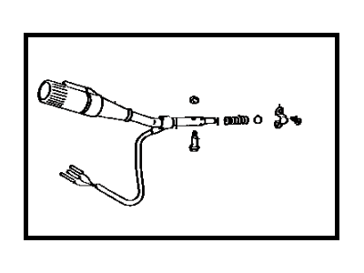 1988 Toyota Corolla Headlight Switch - 84112-09010