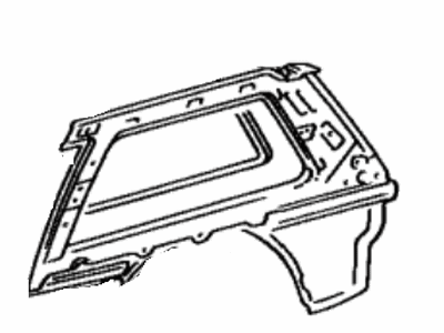 Toyota 61701-02010 Panel Sub-Assembly, Roof Side, Inner Upper RH