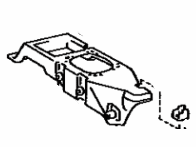 Toyota 64321-02010-P8 Bracket Sub-Assembly, Package Tray, RH