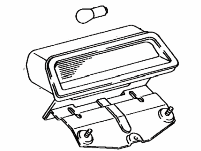 Toyota 81570-02010 Lamp Assy, Center Stop