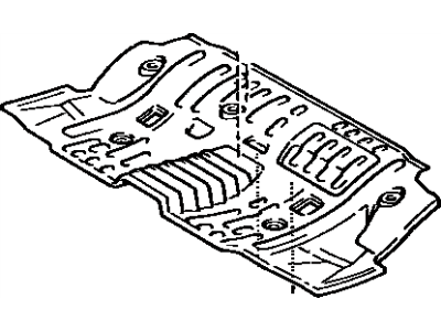 Toyota Celica Floor Pan - 58211-20190