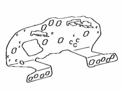 Toyota 83247-1D060 Plate Sub-Assembly, Combination Meter Circuit