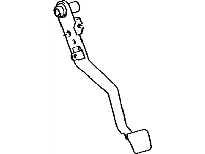 Toyota 31310-20060 Pedal Sub-Assembly, Clutch