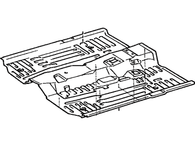 Toyota 58111-20100 Pan, Front Floor