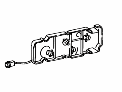 Toyota 81555-20681 Socket & Wire Sub-Assy, Rear Combination Lamp, RH