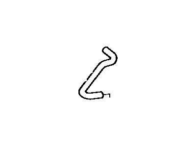 1989 Toyota Celica Crankcase Breather Hose - 12262-88380