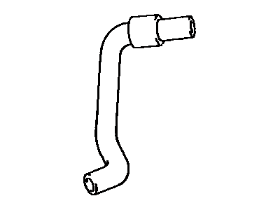 1989 Toyota Celica Radiator Hose - 16572-74070