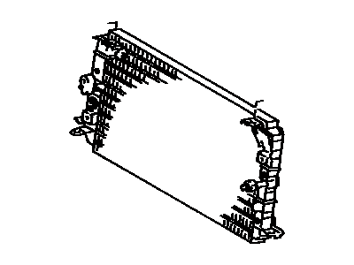 1987 Toyota Celica A/C Condenser - 88460-20200