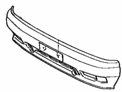 1986 Toyota Celica Bumper - 52119-20907