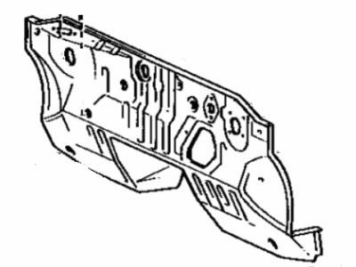 Toyota 55101-20700 Panel Sub-Assembly, Dash