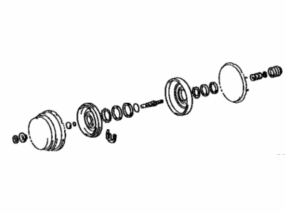 Toyota 04443-32240 Booster Kit, Brake