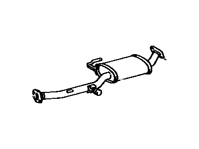 1989 Toyota Celica Exhaust Pipe - 17420-74180