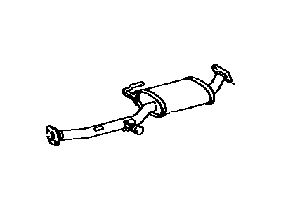 1989 Toyota Celica Exhaust Pipe - 17420-74080