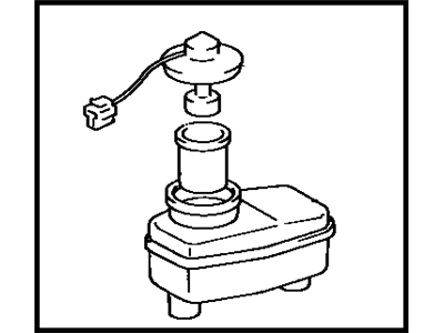 1989 Toyota Celica Brake Master Cylinder Reservoir - 47202-20340