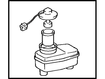 Toyota 47202-20340 Reservoir Sub-Assy, Brake Master Cylinder