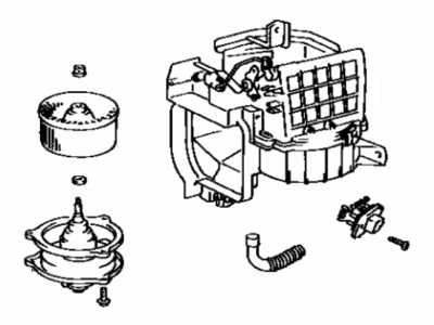 1989 Toyota Celica Blower Motor - 87130-20300