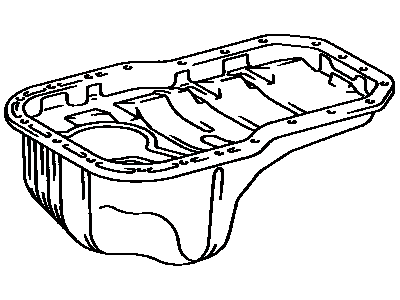 Toyota Celica Oil Pan - 12101-74033