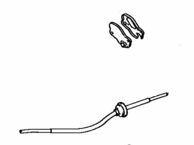 Toyota 33820-20183 Cable Assy, Transmission Control