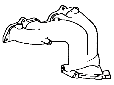 1989 Toyota Celica Exhaust Manifold - 17141-74070