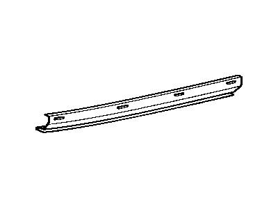 Toyota 52589-20010 RETAINER, Rear Bumper End