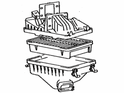 Toyota 17700-74041 Cleaner Assy, Air