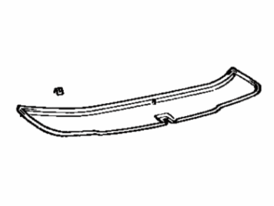 Toyota 64781-20050-05 Board, Back Door Trim