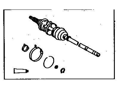 1987 Toyota Celica Axle Shaft - 43470-29055