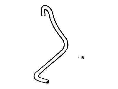 Toyota 90447-04105 Hose, Cruise Control Vacuum