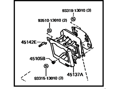 Toyota 45105-20180 Plate Sub-Assembly, Horn Button Contact