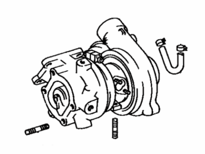 Toyota Turbocharger - 17201-74010