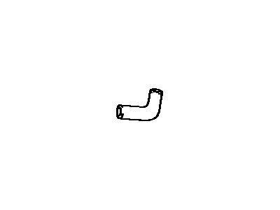 1986 Toyota Celica Coolant Reservoir Hose - 16261-88360