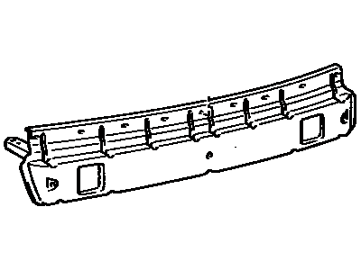 Toyota 52023-20261 Reinforcement Sub-Assembly, Rear Bumper