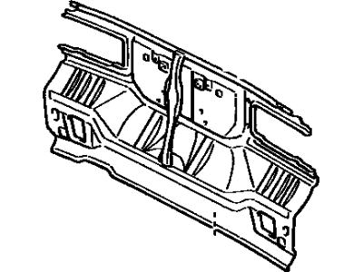 Toyota 58307-20600 Panel Sub-Assembly, Body Lower Back