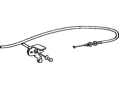 1989 Toyota Celica Accelerator Cable - 78180-20760