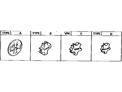 1989 Toyota Celica Wheel Cover - 42603-20210