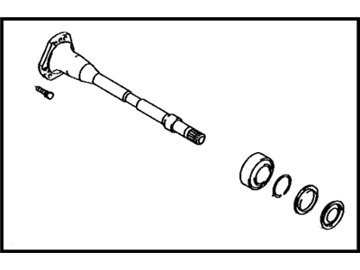 1987 Toyota Camry Axle Shaft - 43049-20030