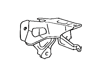 Toyota 55107-20180 Bracket Sub-Assembly, Clutch Pedal